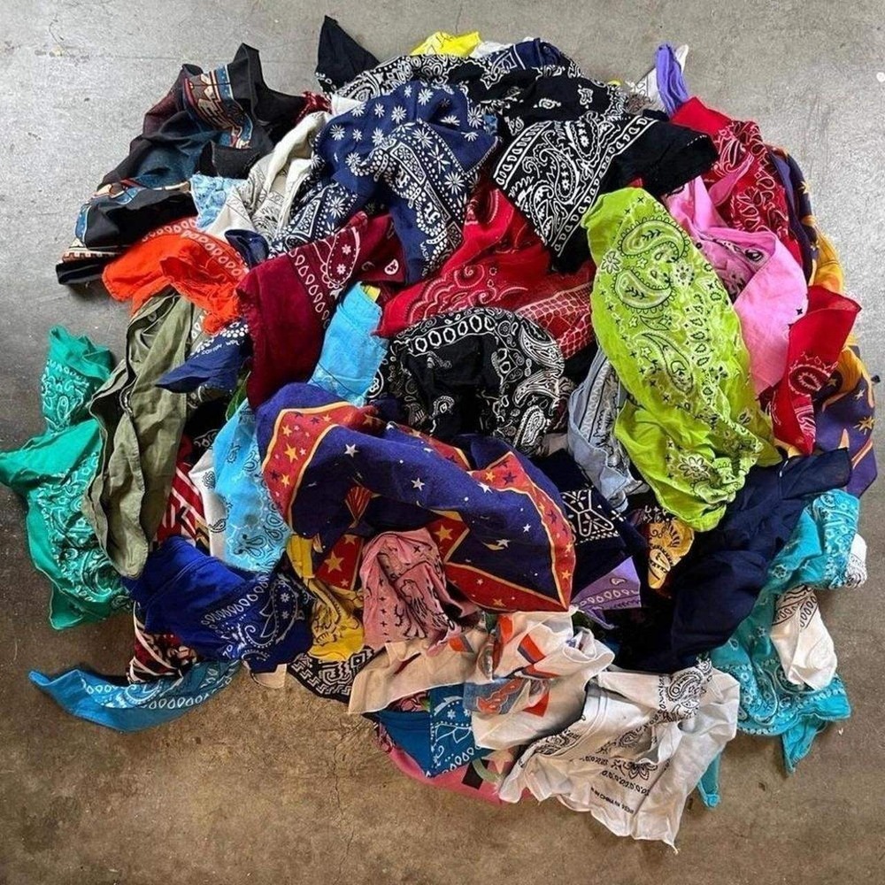 Vintage mystery bandana bundle of 6